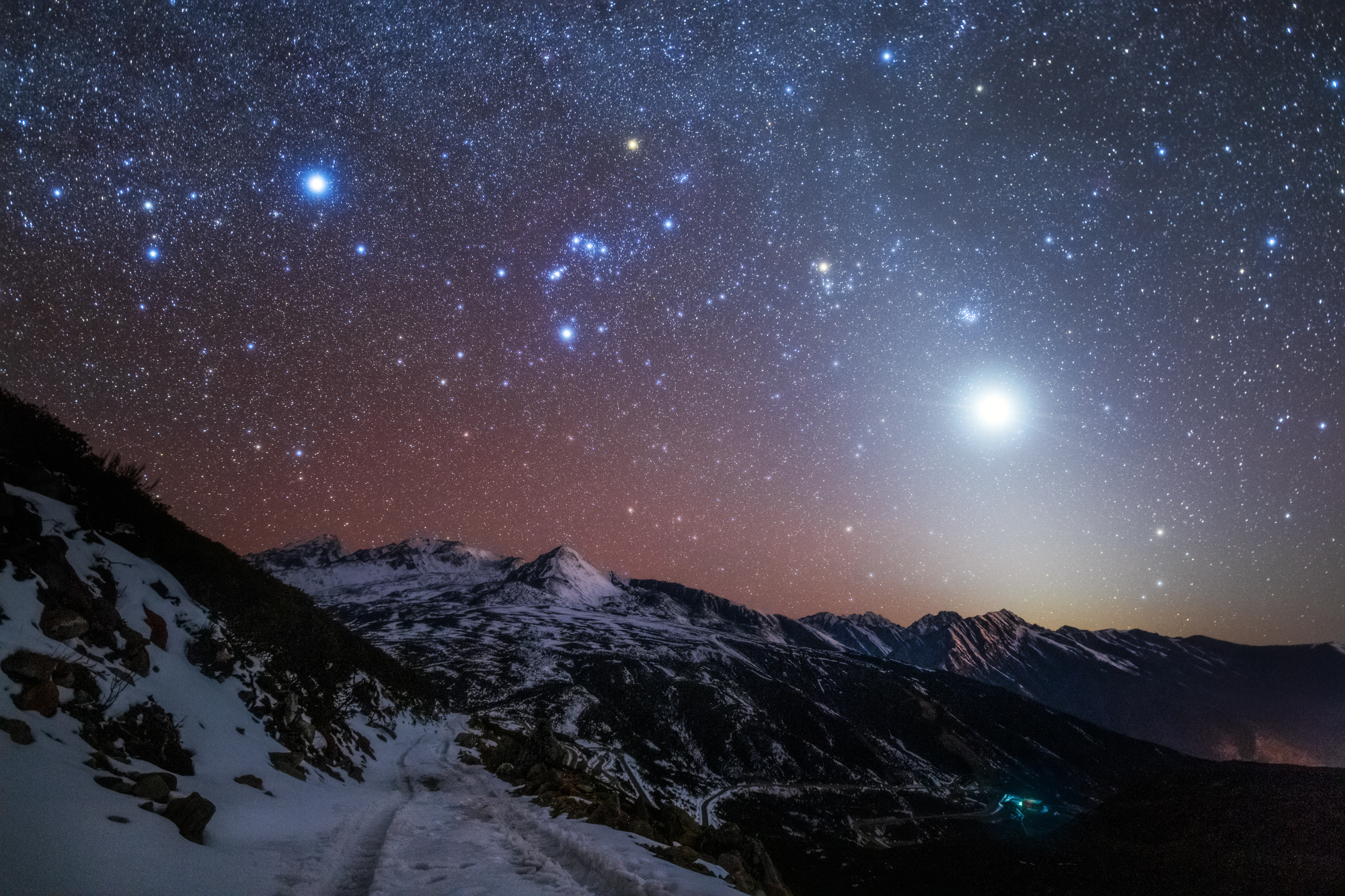 冬季是猎户座最闪耀的时候,你看到它了吗?