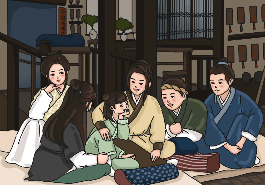 好温馨的武林外传壁纸__财经头条