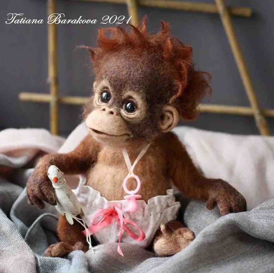 又被萌到了，真假难辨的羊毛毡小动物，让人忍不住想要戳一戳休闲区蓝鸢梦想 - Www.slyday.coM