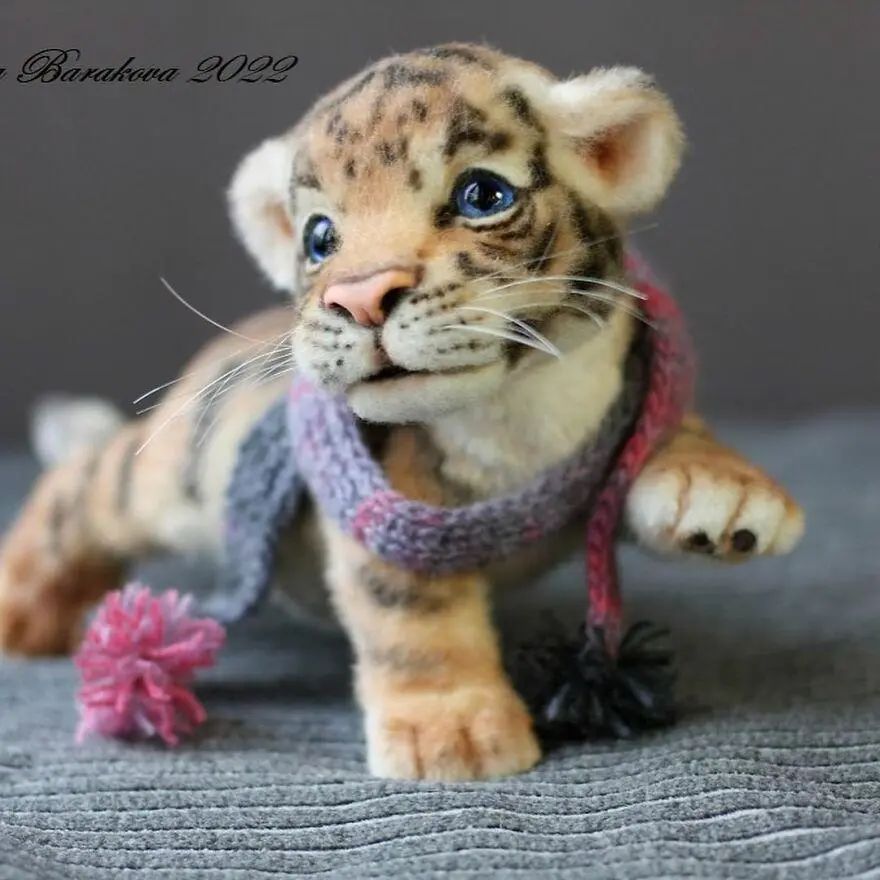 又被萌到了，真假难辨的羊毛毡小动物，让人忍不住想要戳一戳休闲区蓝鸢梦想 - Www.slyday.coM