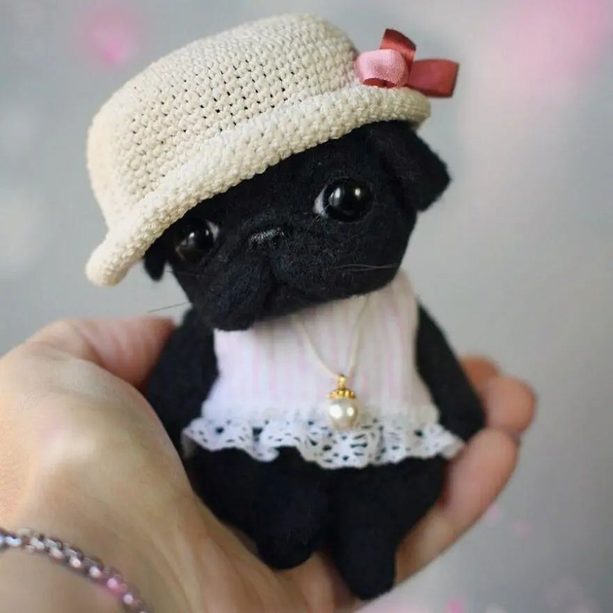 又被萌到了，真假难辨的羊毛毡小动物，让人忍不住想要戳一戳休闲区蓝鸢梦想 - Www.slyday.coM