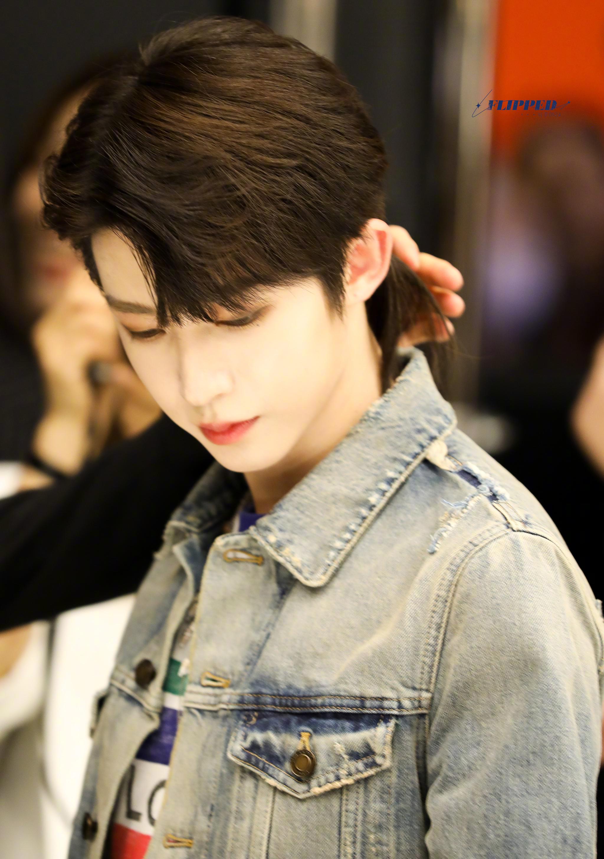 狼尾头刘宇也太适合这个造型了p2眼神杀直接人没了