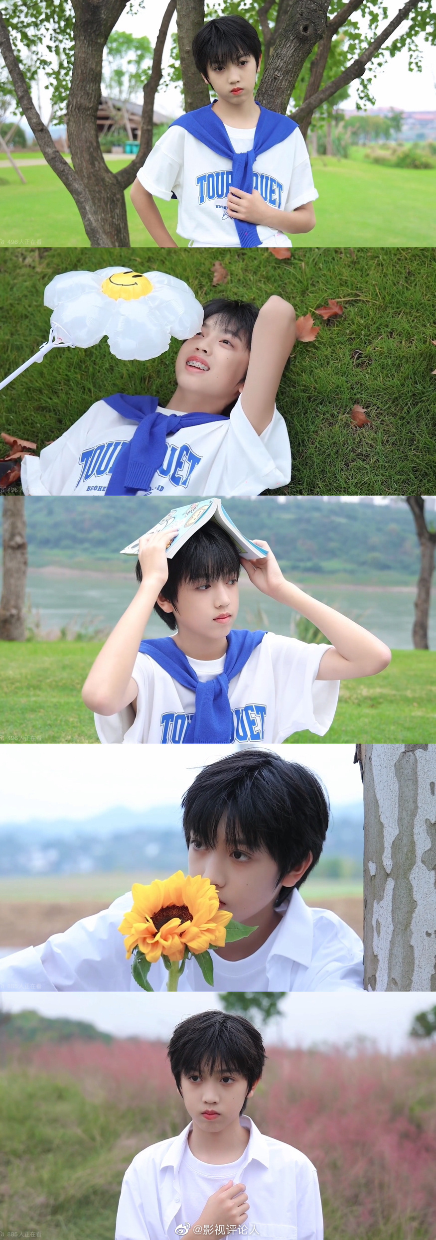 TF家族四代生写拍摄花絮图 青春洋溢 官俊臣 黄朔 汪浚熙 王浩……__财经头条