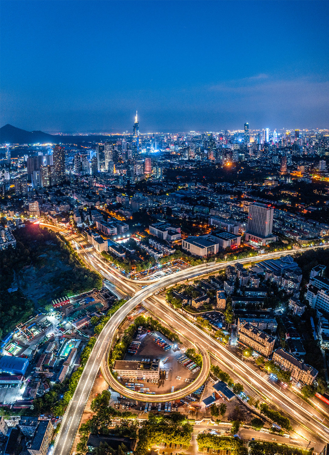南京夜景 鼓楼美景