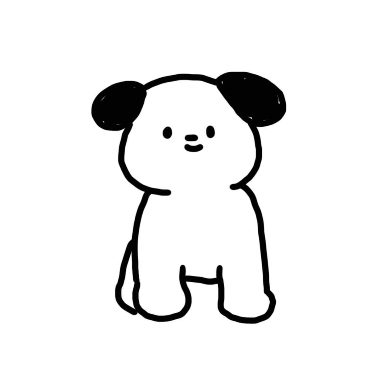 简约小头像无水印