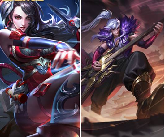 阿轲和高渐离阿轲和高渐离也是峡谷中的一对情侣,相信很多人看到背景