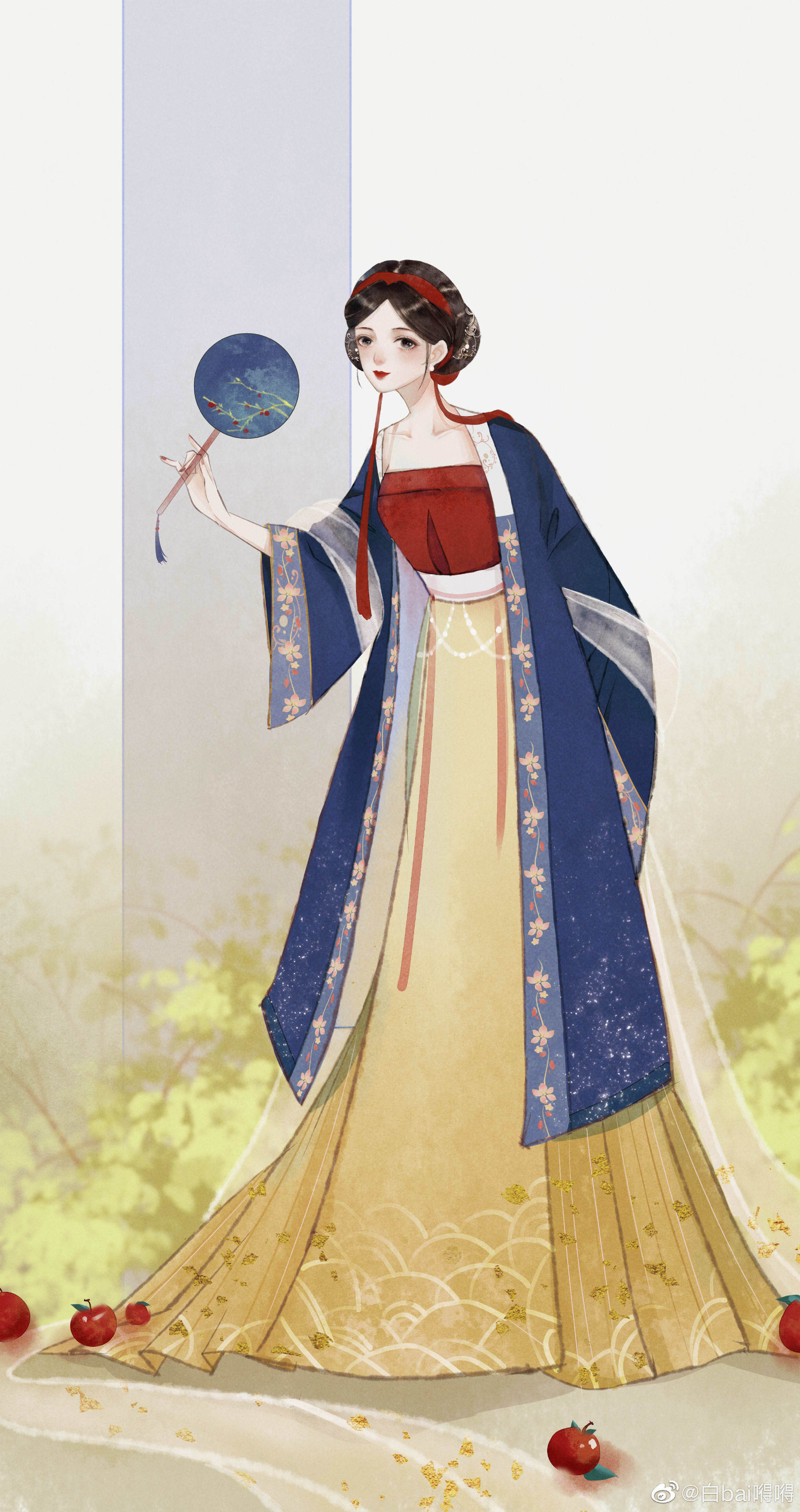 当迪士尼公主遇上汉服,太好看了