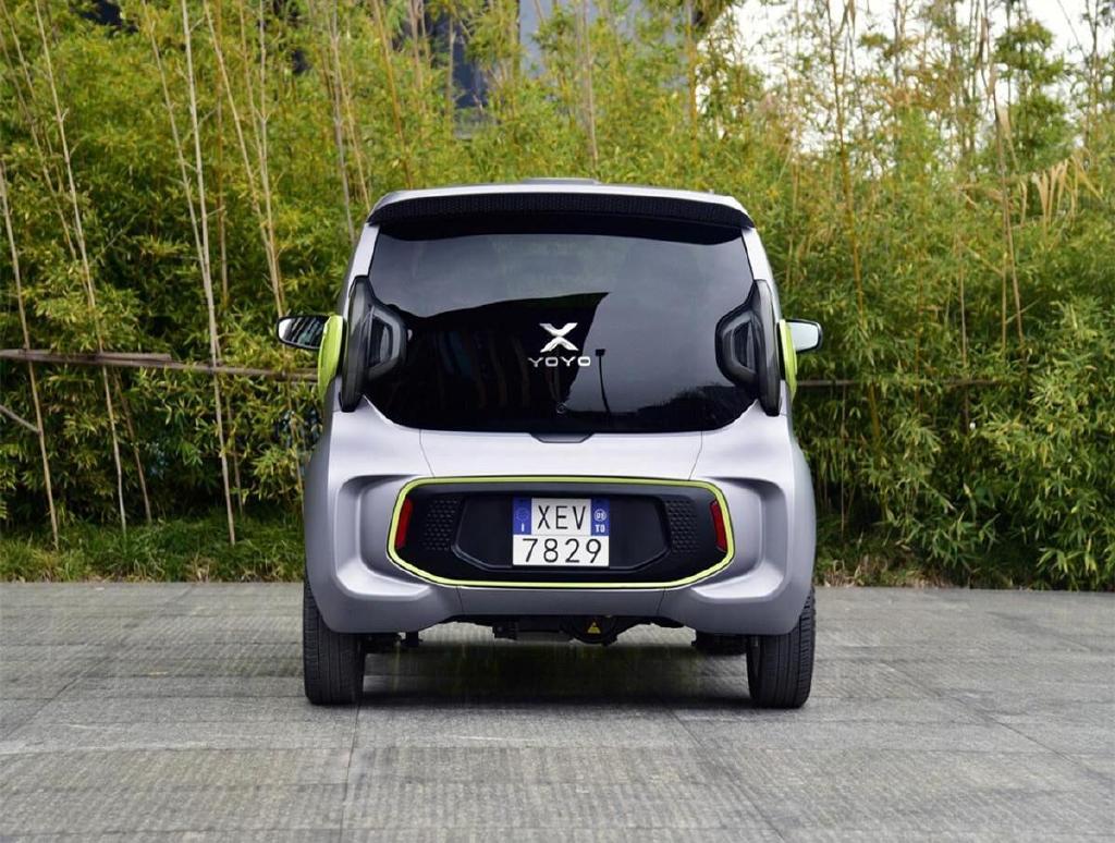 2门2座无框车门续航150kmxevyoyo实车亮相外观很酷