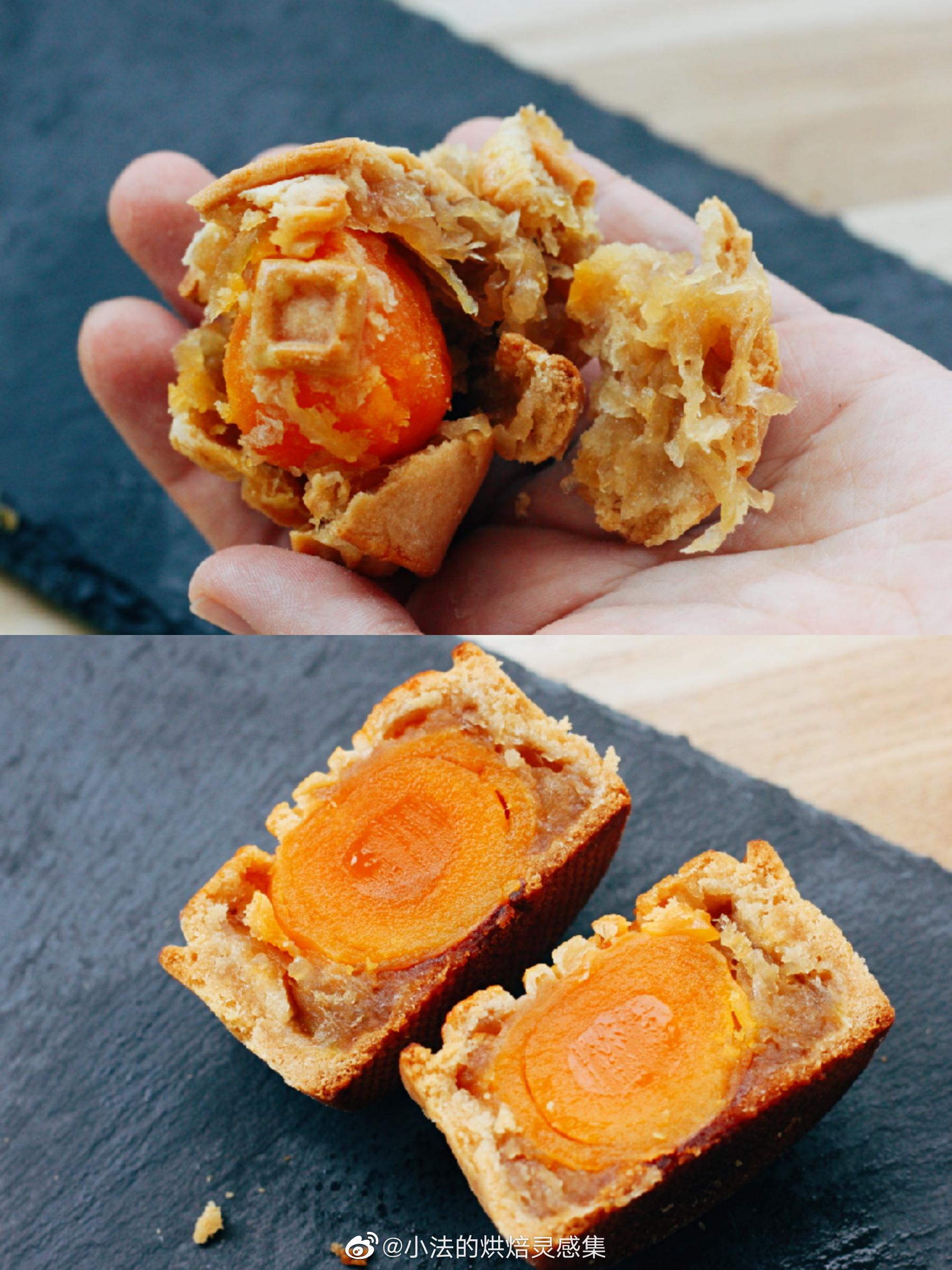 月饼馅儿也能拉个丝儿哈哈～冬翅馅料做起来呀!