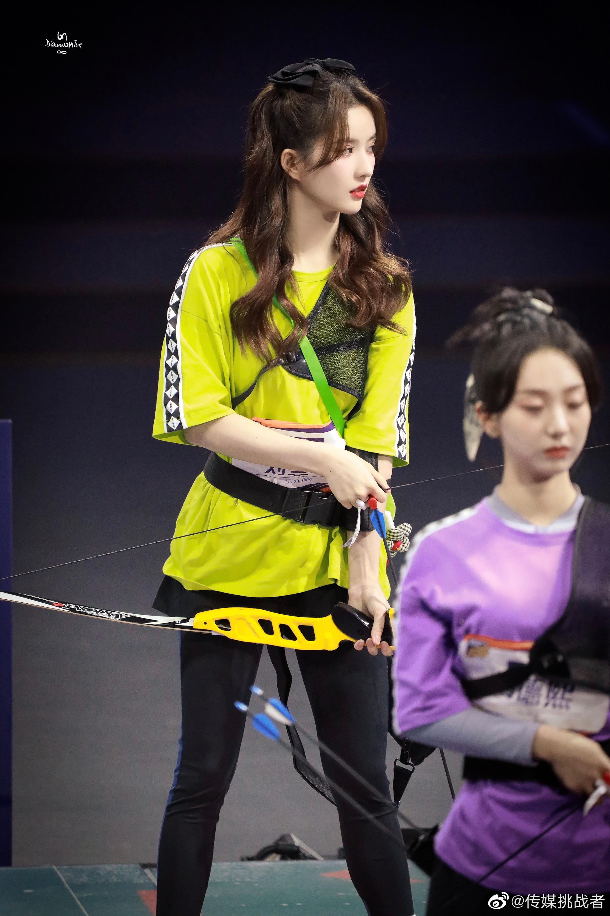 刘些宁今年的超新星表现不错呀 在射箭方面……_高清图集_新浪网