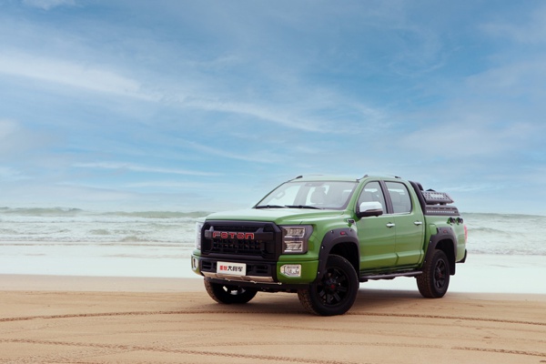 试驾福田皮卡大将军 强大的实力让对手颤抖 | 卡车之友网