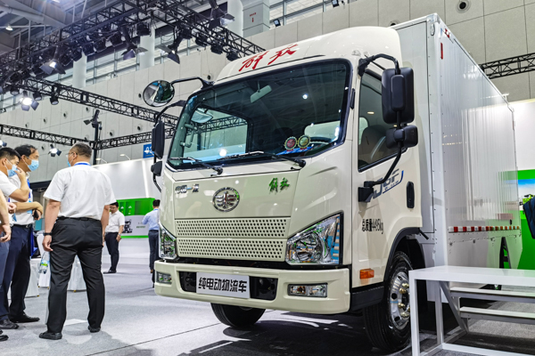 j6f电动化切入新能源赛道看解放轻卡如何争先进位的卡车之友网
