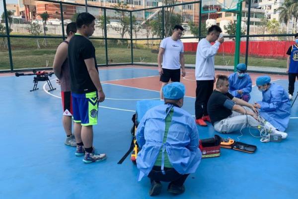 全国首创！深圳大学附属华南医院率先开展无人机应急智慧救援模拟试验休闲区蓝鸢梦想 - Www.slyday.coM