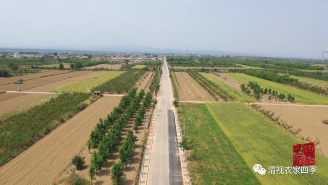 实施乡村振兴建设魅力百良一合阳县百良镇人居环境再提升美丽乡村谱