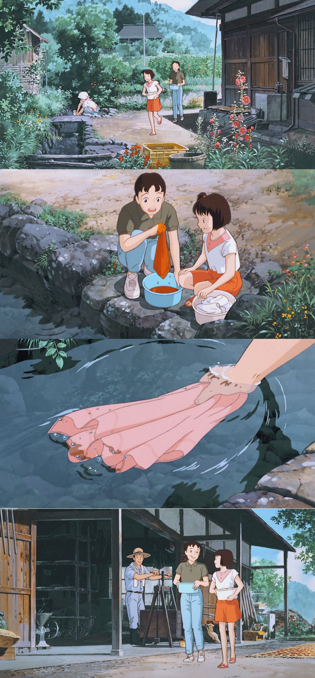 宫崎骏治愈系动漫拼接壁纸__财经头条