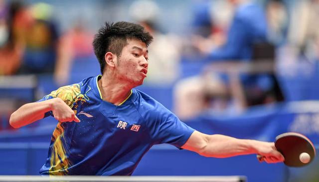 残特奥会:旗手彭伟楠为陕西乒乓球队赢得"开门红"|特奥会|旗手|乒乓球