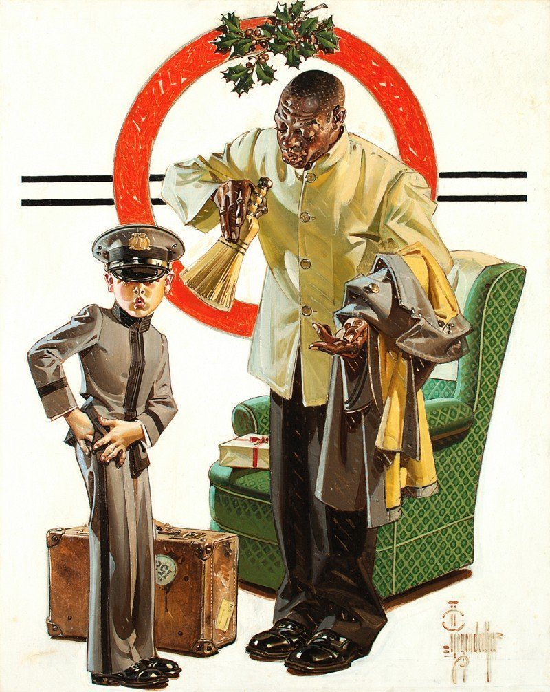 黄金时代人物插画大师:j.c. leyendecker_高清图集_新浪网