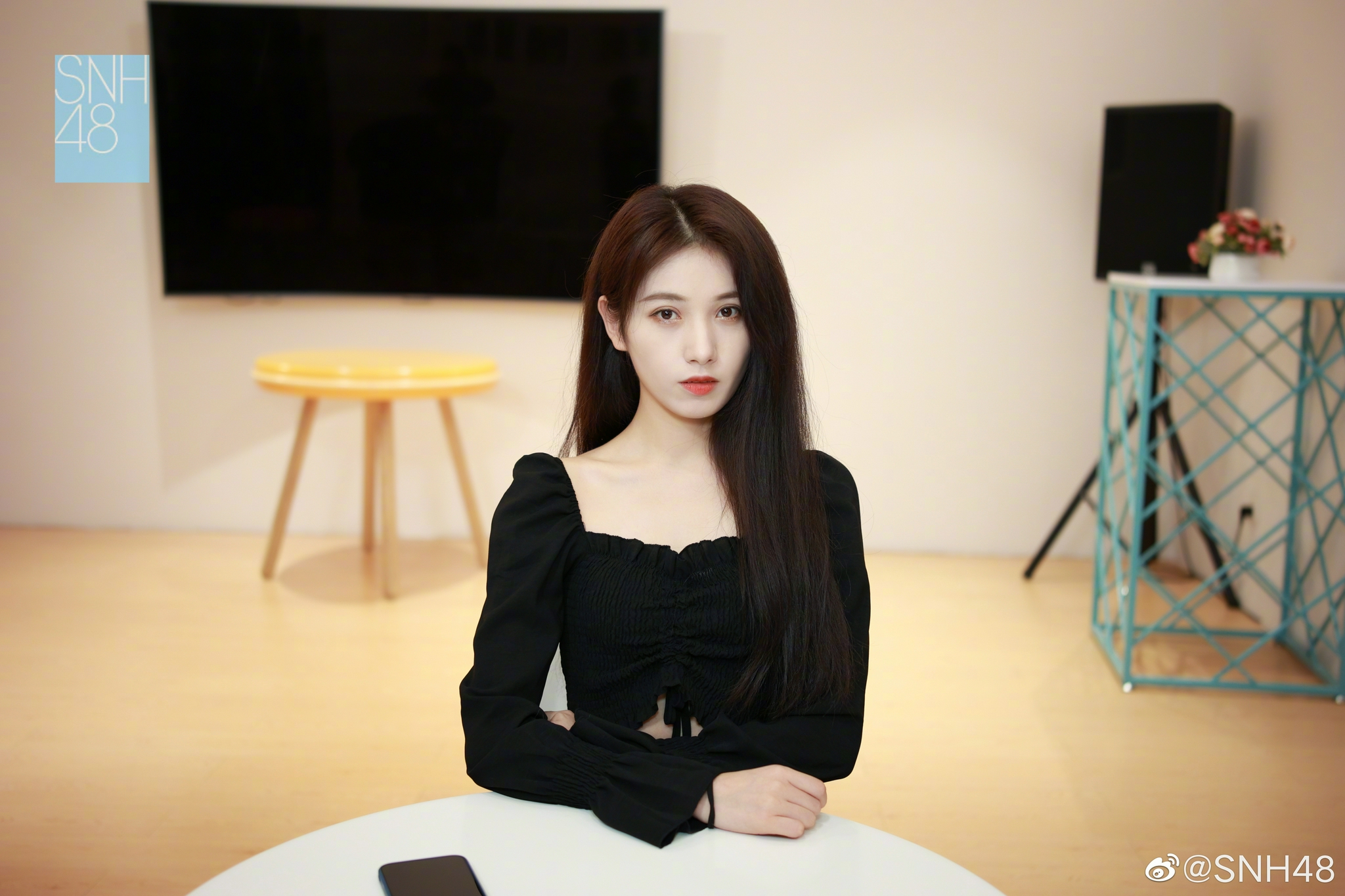 每次相遇的微笑 都是美好的回忆 @snh48-刘洁