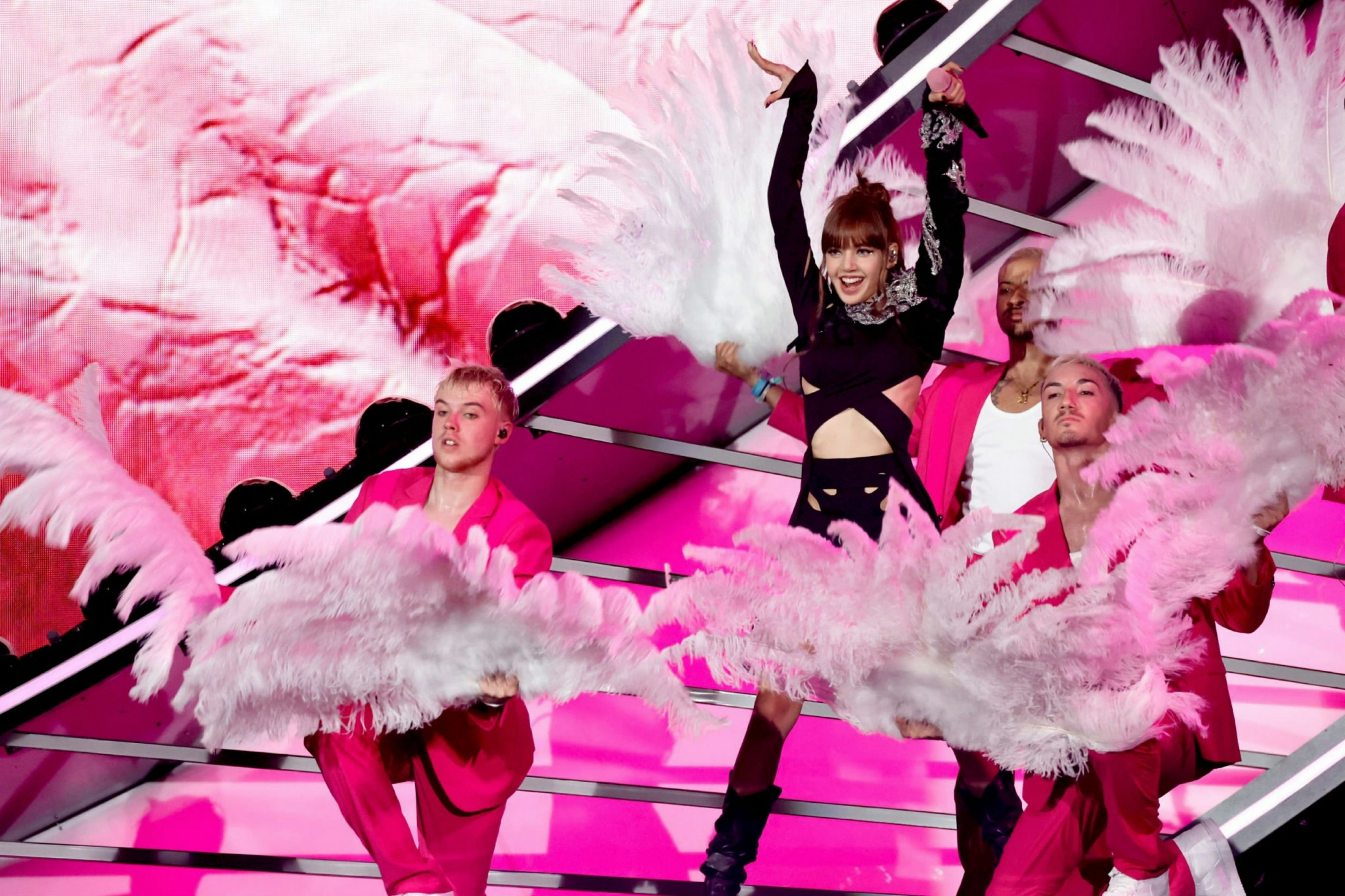 blackpink今天科切拉音乐节表演极清美图第二波