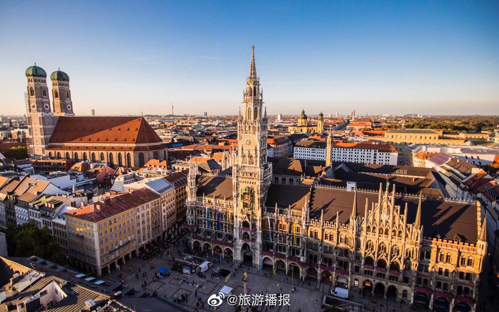 玛利亚广场丨慕尼黑最大,最主要的广场……_高清图集_新浪网