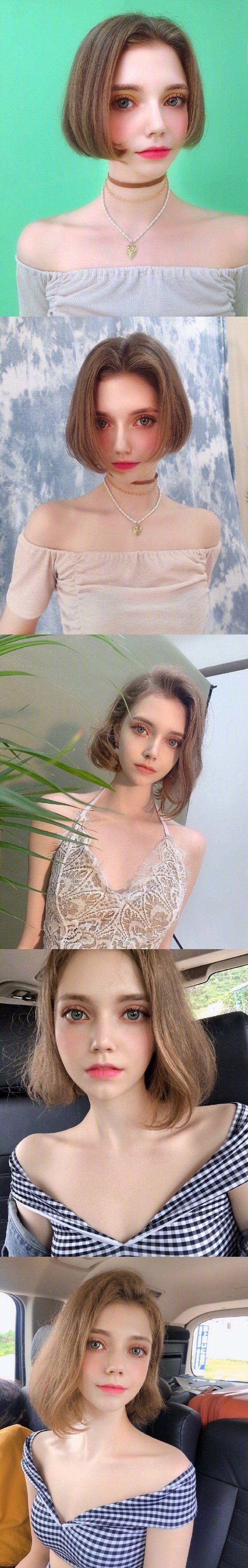 chuu chloe 98年德国模特 这个颜值皮肤肩颈身材都没得挑