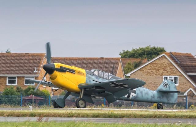 闪电战先锋德国me109战斗机二战经典作品