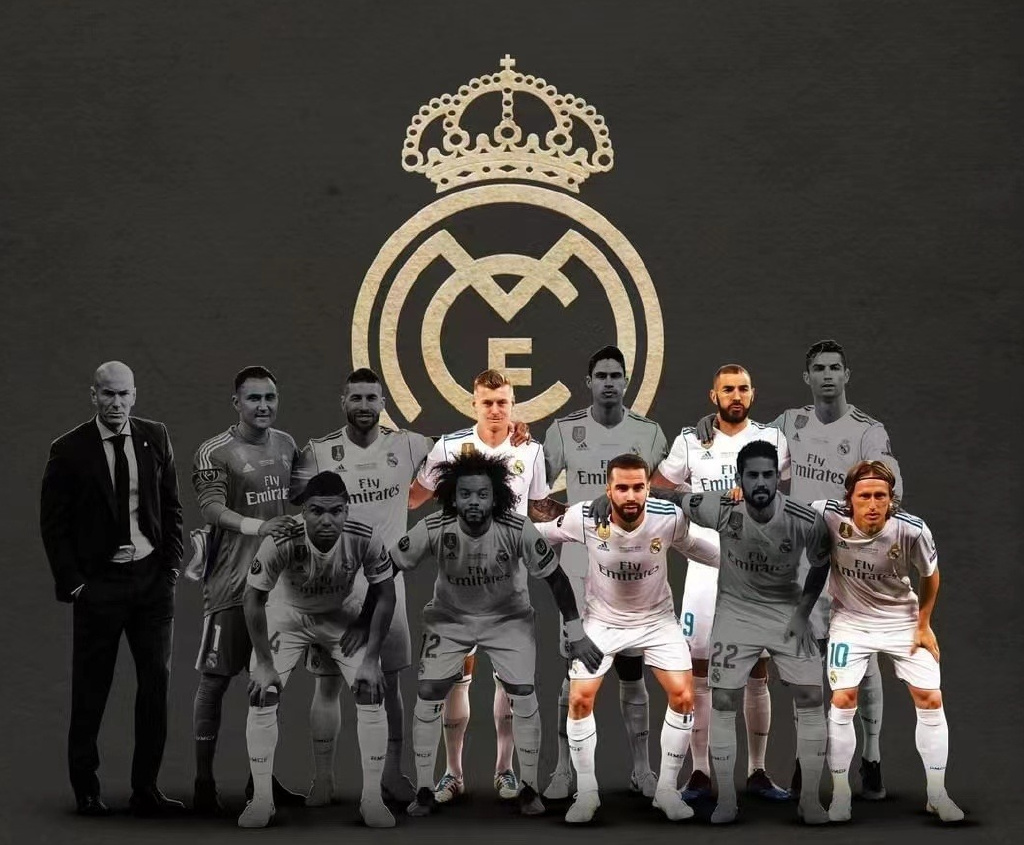 皇马巅峰首发阵容仅剩4人,昔日"bbc"仅剩本泽马一人 - 皇马现在的阵容