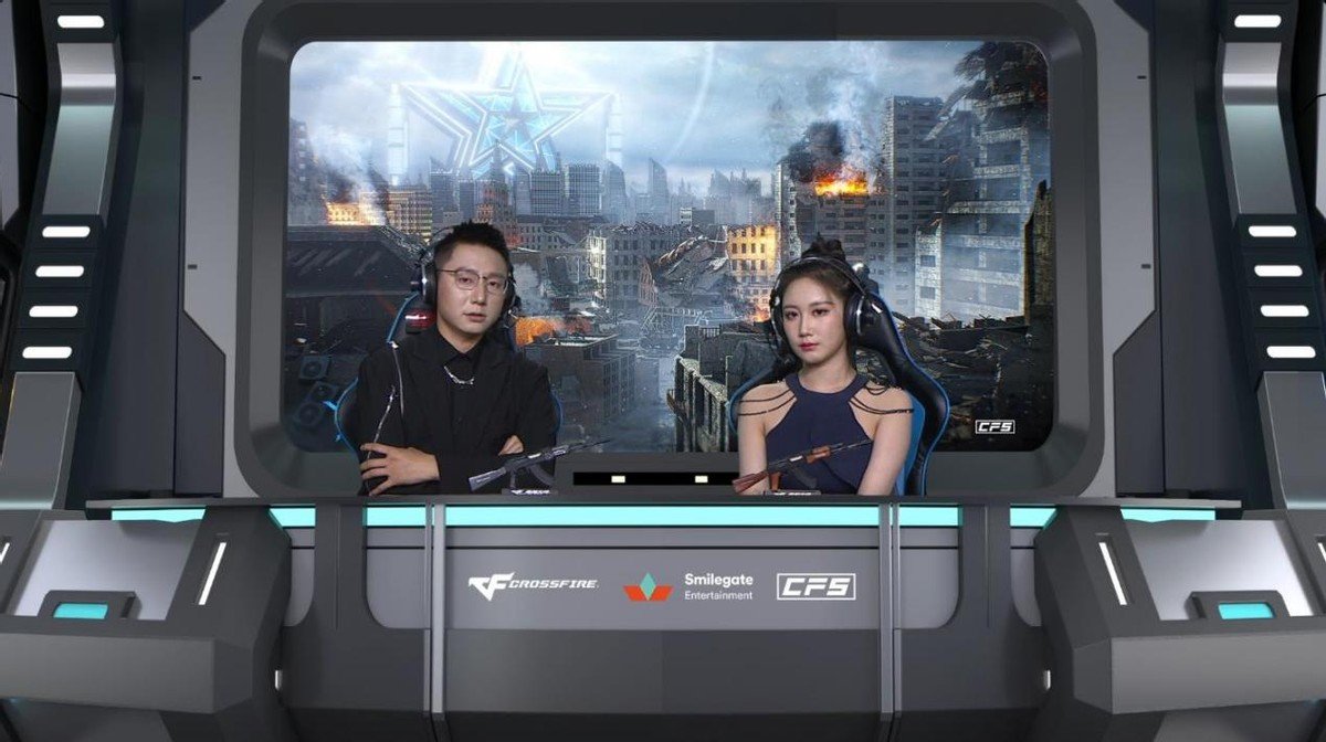 cfs女解说惊艳亮相,却还是输给了cf第一人马哲,实时赛事一哥实锤