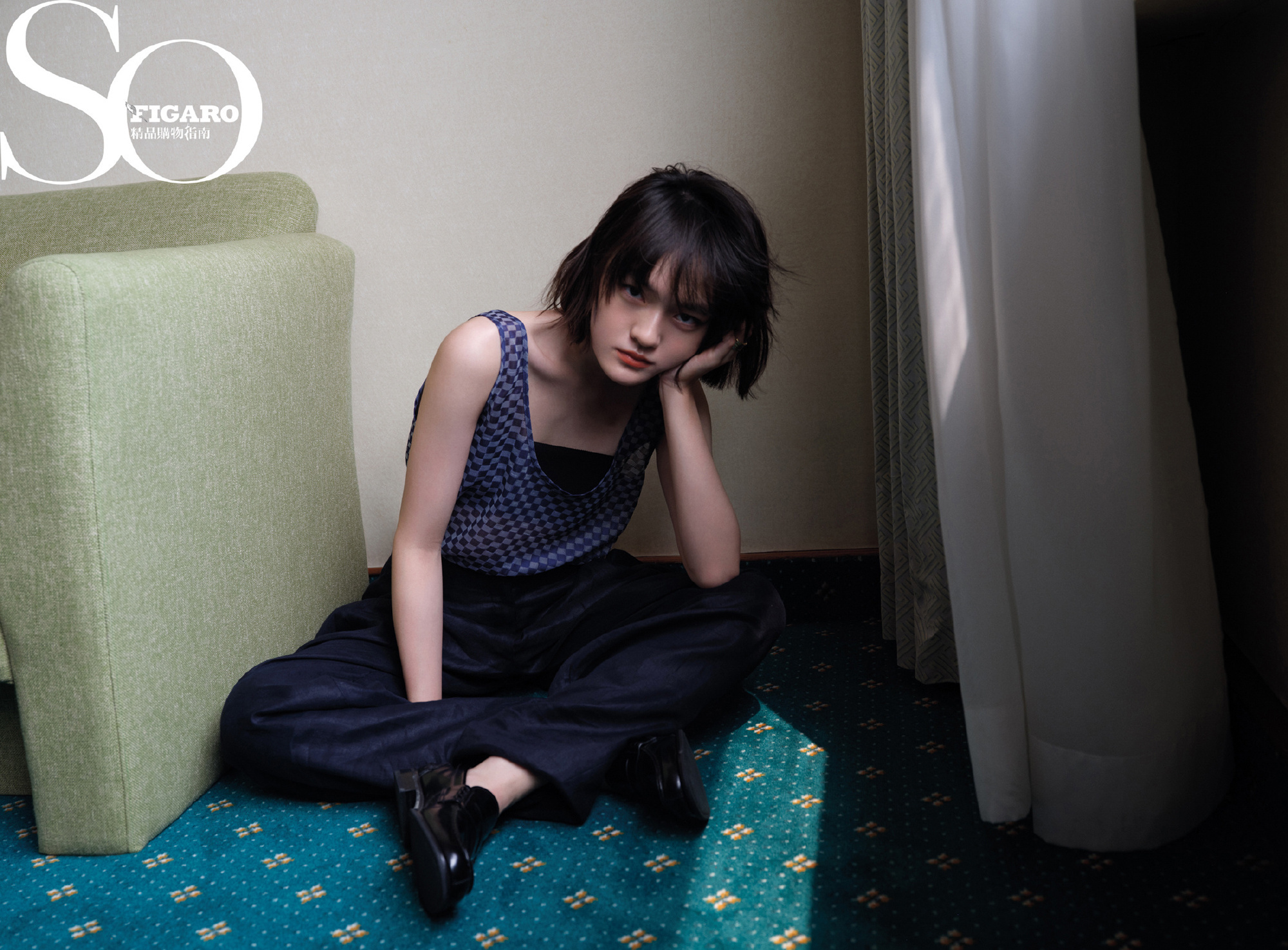 文淇sofigaro中文版摄影师姜南