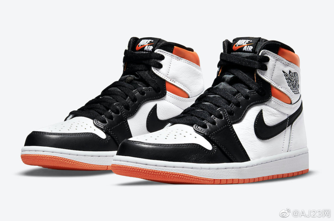 air jordan 1 high og "electro orange" 货号: 555088-180