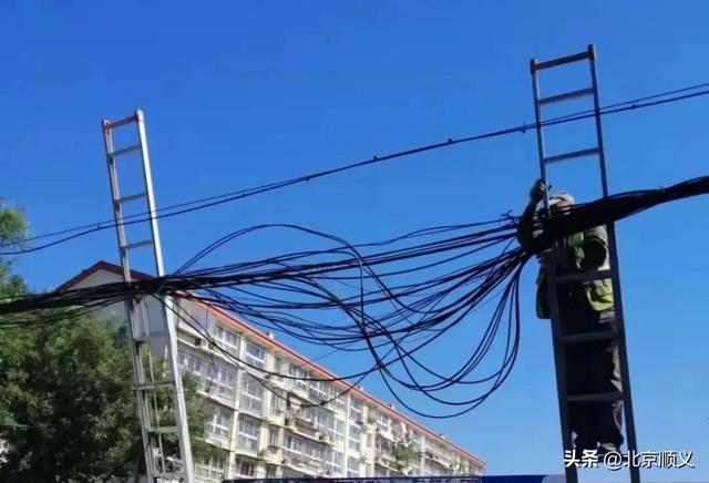 【创城有我】空中环境也要提升！旺泉街道为老旧小区捋齐“空中飞线”！休闲区蓝鸢梦想 - Www.slyday.coM