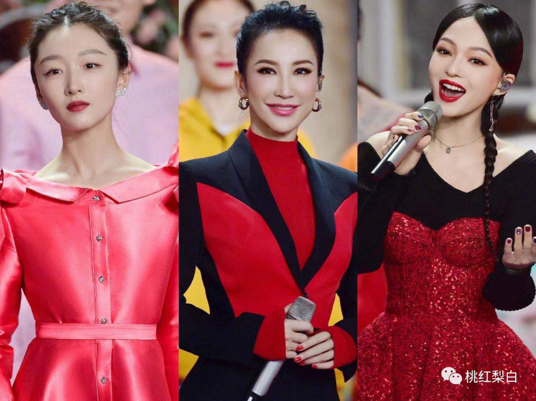 2021春晚舞台惊艳瞬间奚梦瑶何穗张梓琳同台斗艳美翻了