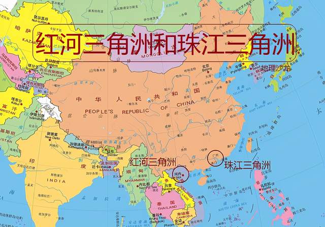 如果红河三角洲在中国会不会成为另一个珠江三角洲