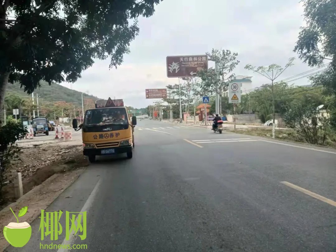畅通无阻海南全省高速公路和普通国省道运行正常