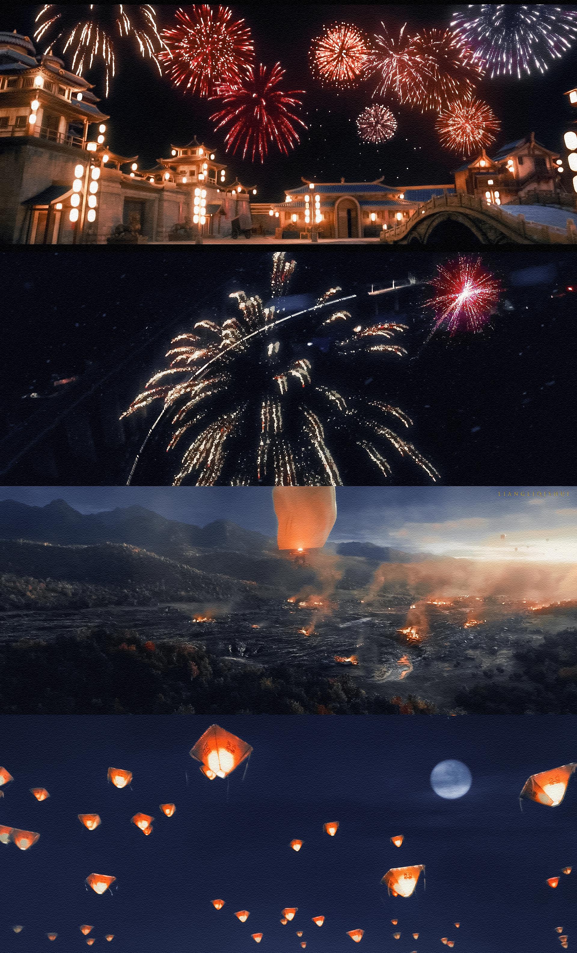 人间灯火_高清图集_新浪网