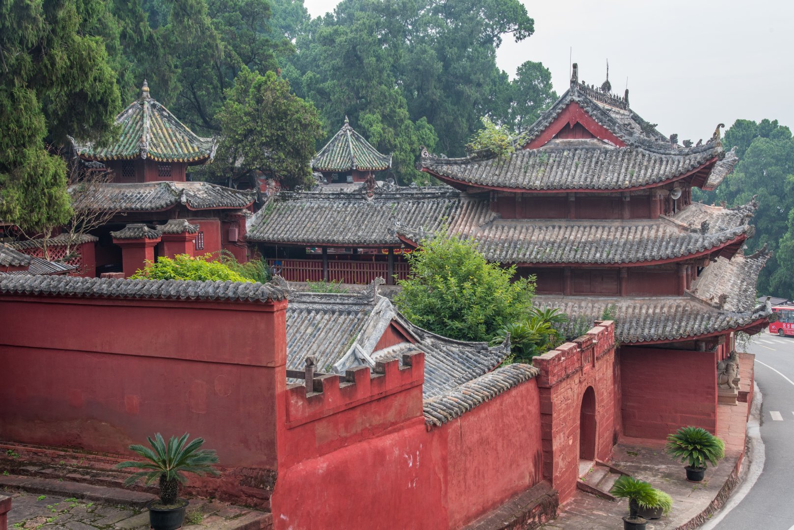 四川绵阳七曲山大庙_高清图集_新浪网