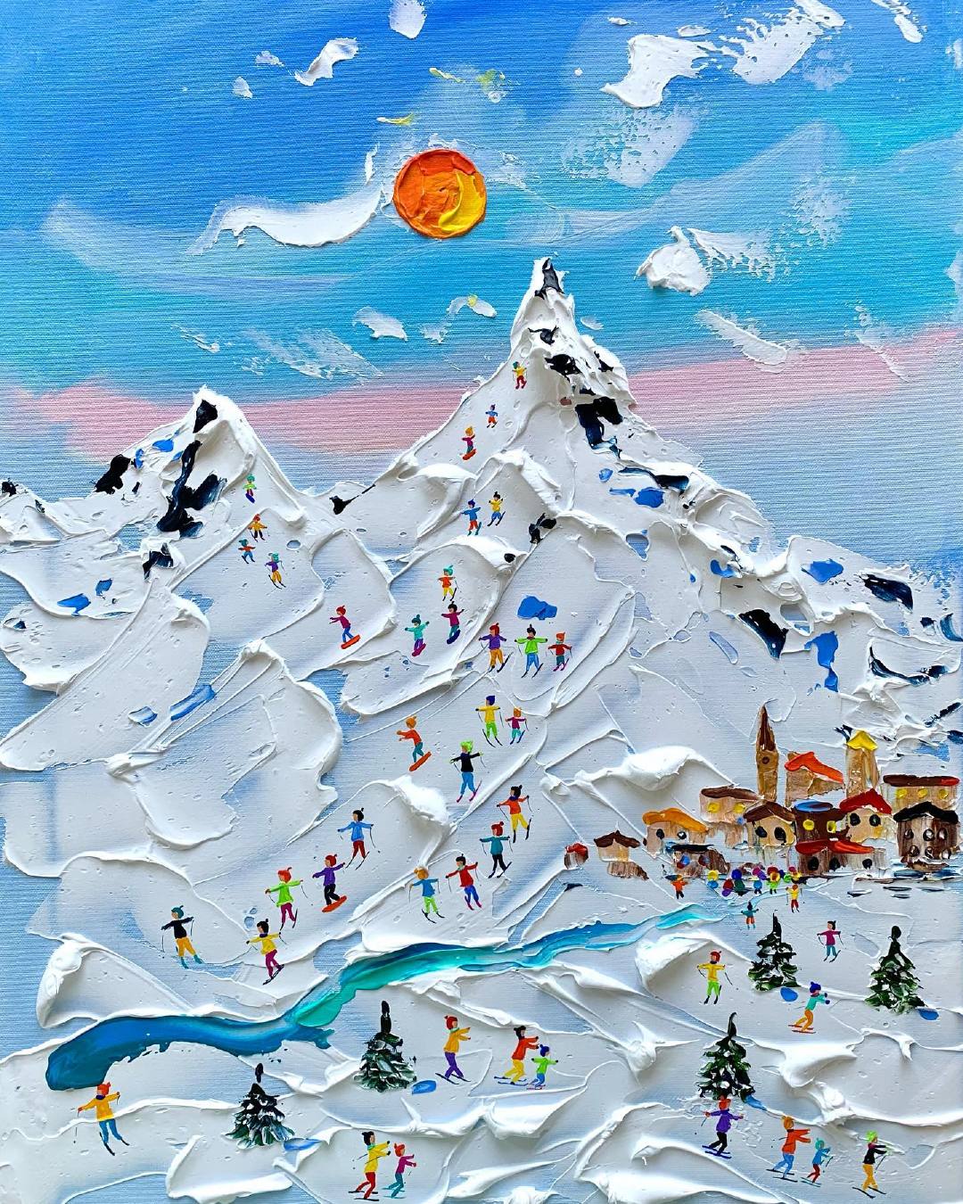 冬日滑雪场 | alena shymchonak