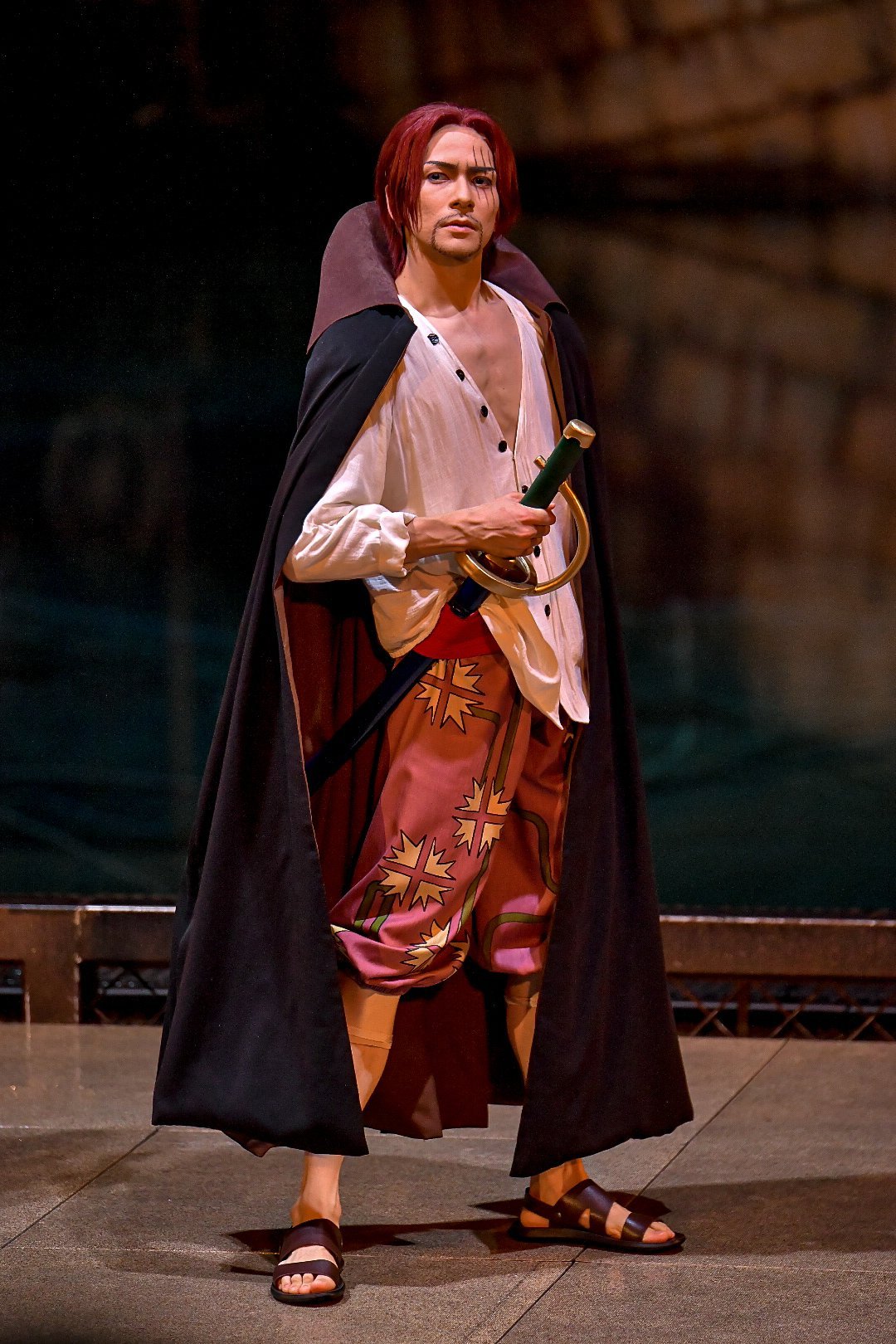 usj日本大阪环球影城又一版红发香克斯演员