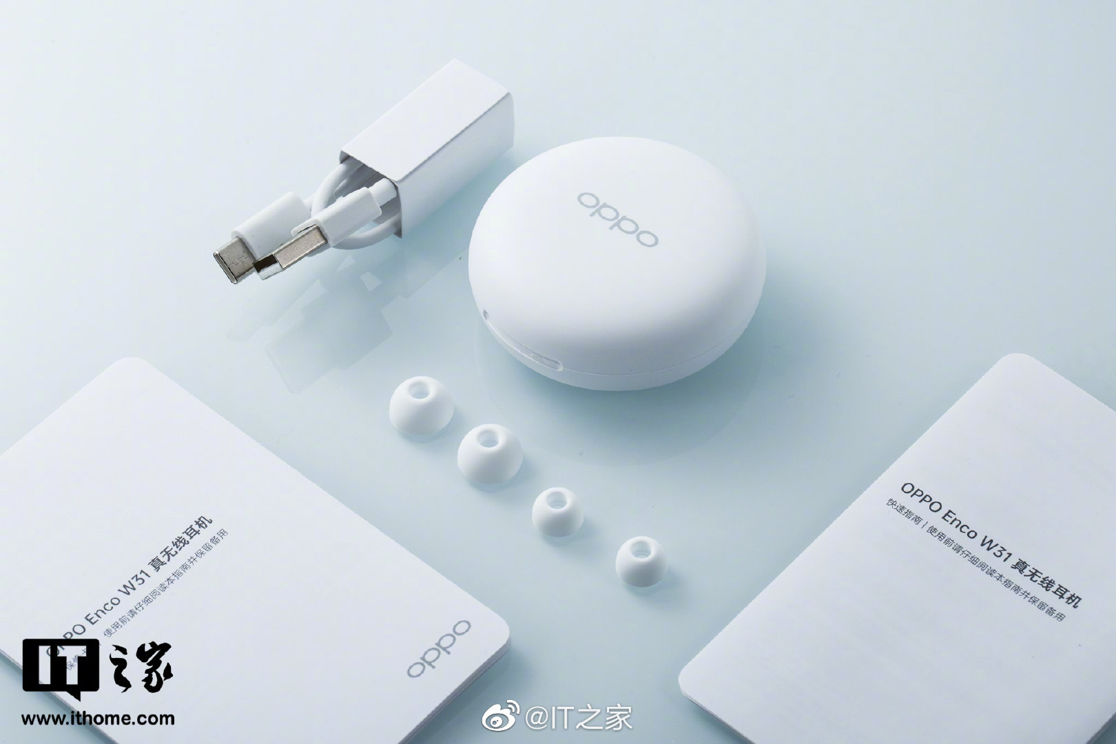 oppo enco w31 真无线耳机图赏