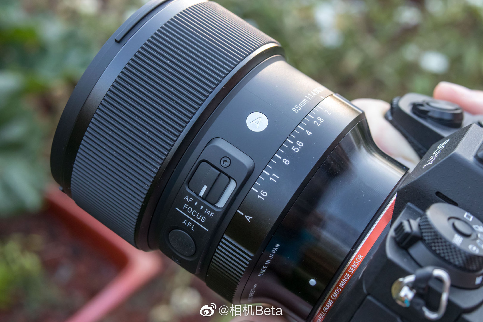 适马85mm f1.4 dg dn art镜头真镜上手图