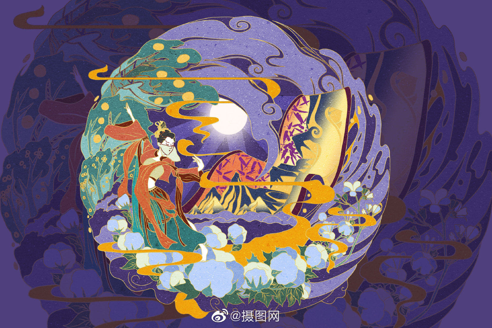 国潮风|超级精美的插画分享 各大城市的经典地标你认得出来嘛