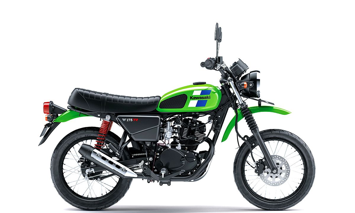 印尼kawasaki发布klx230sm和新图案的w175