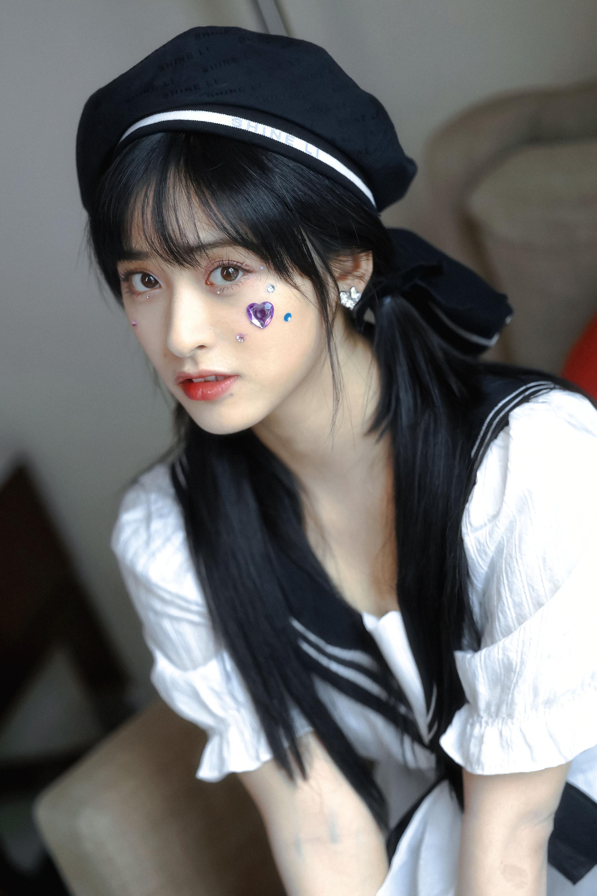 沈月和贝雷帽适配度100