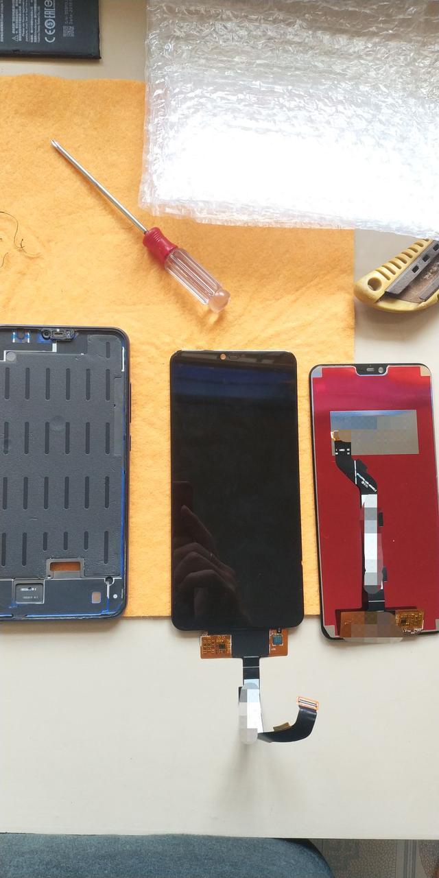 玩机diy:小米8青春版自己动手换屏经过