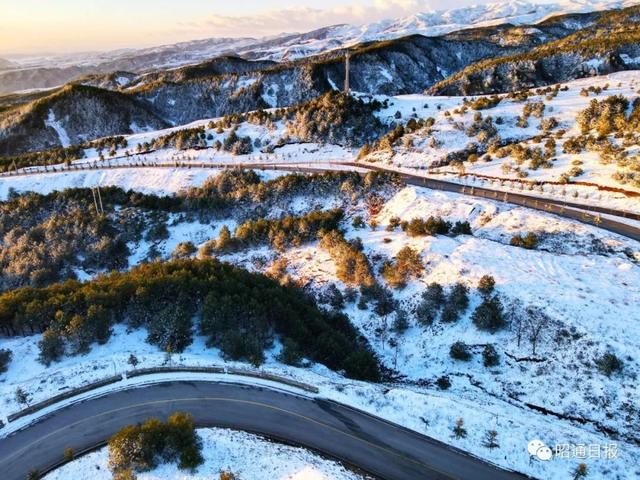 雪后大山包每一帧都是屏保