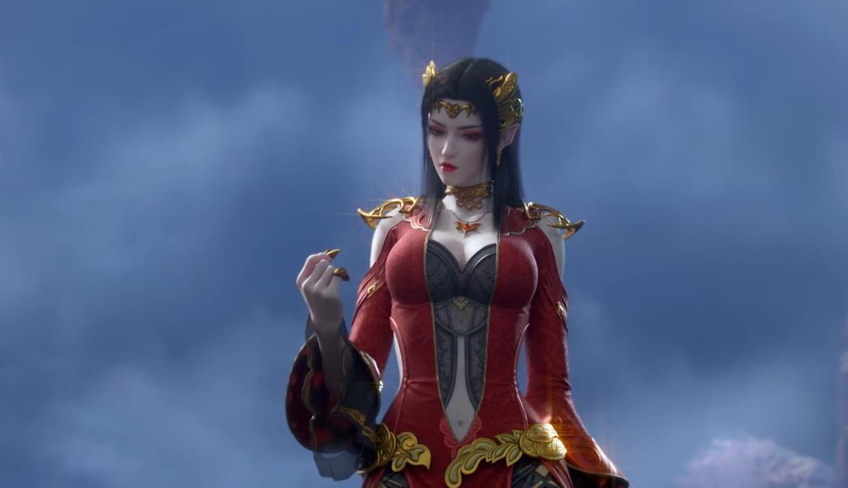 美杜莎女王太飒了即使只是站在一旁