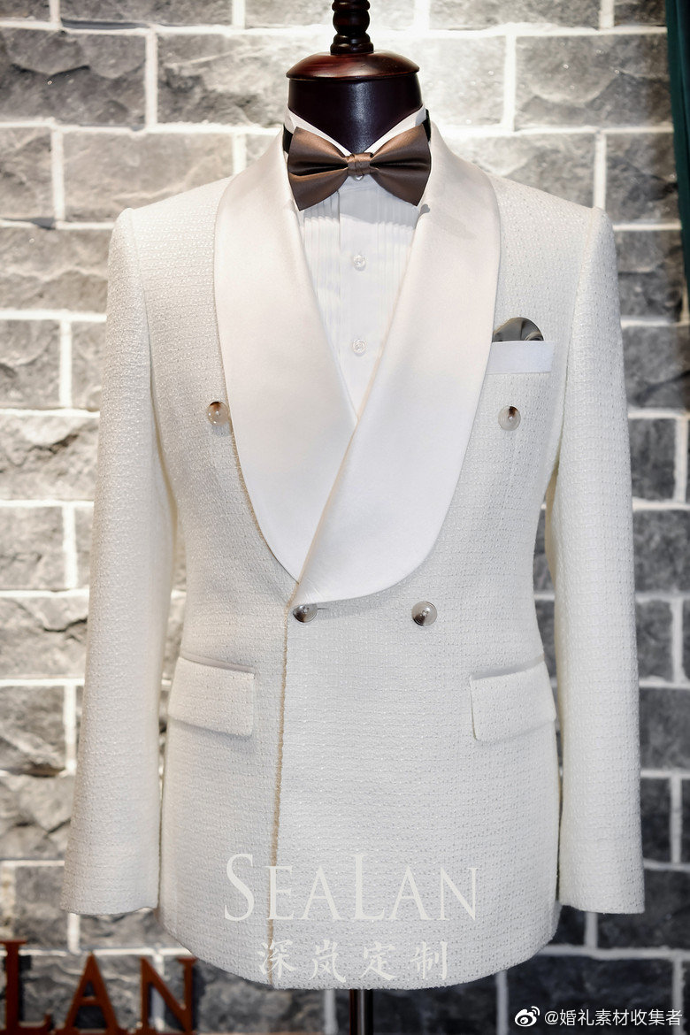 2020 sealan a/w|塔士多白礼服白色礼服总是给人纯粹,高雅的感觉