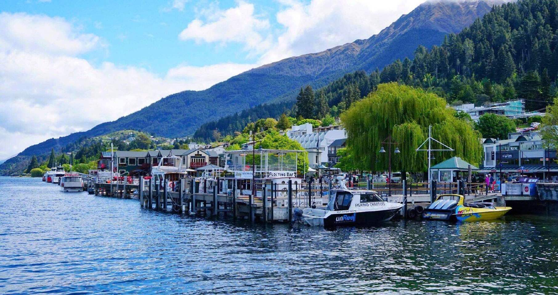 瓦卡蒂普湖新西兰第三大湖泊