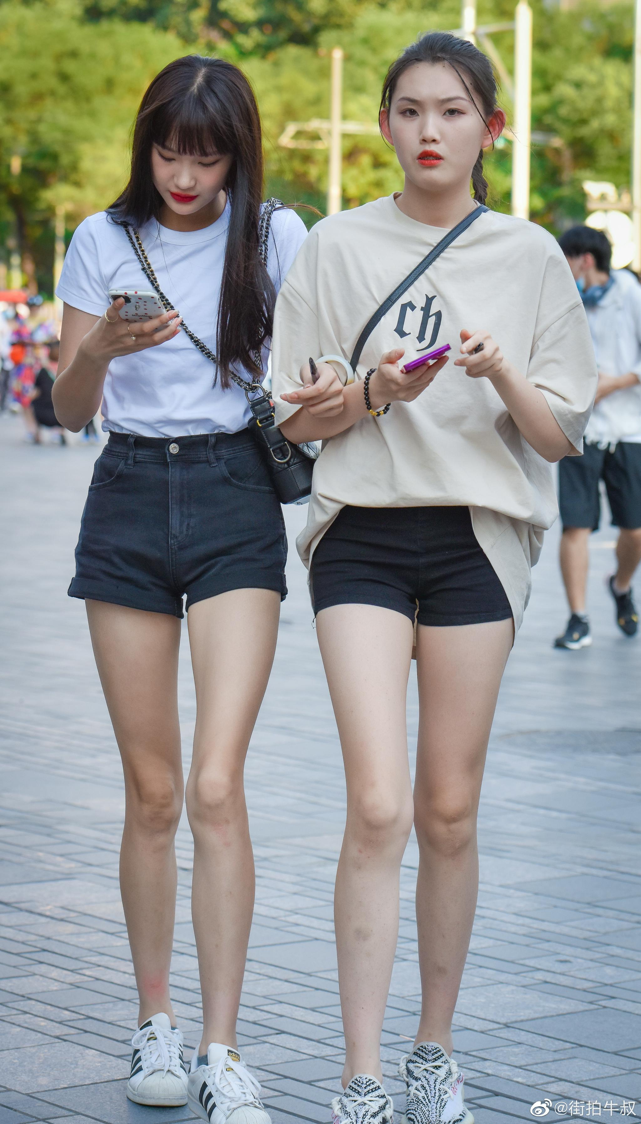 九头身美女,满屏都是腿!腿!腿