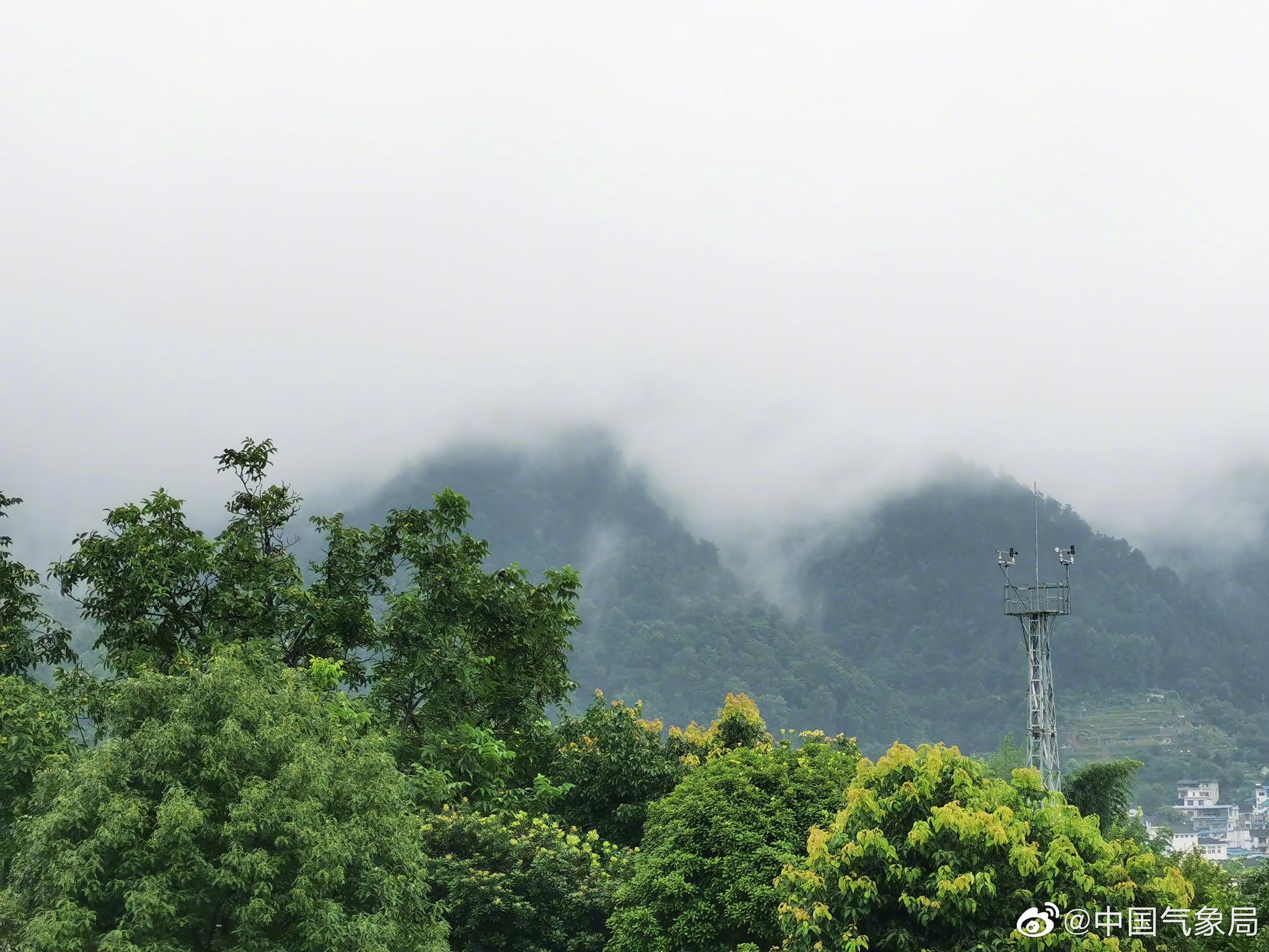 今天下午,凤凰县境内细雨蒙蒙